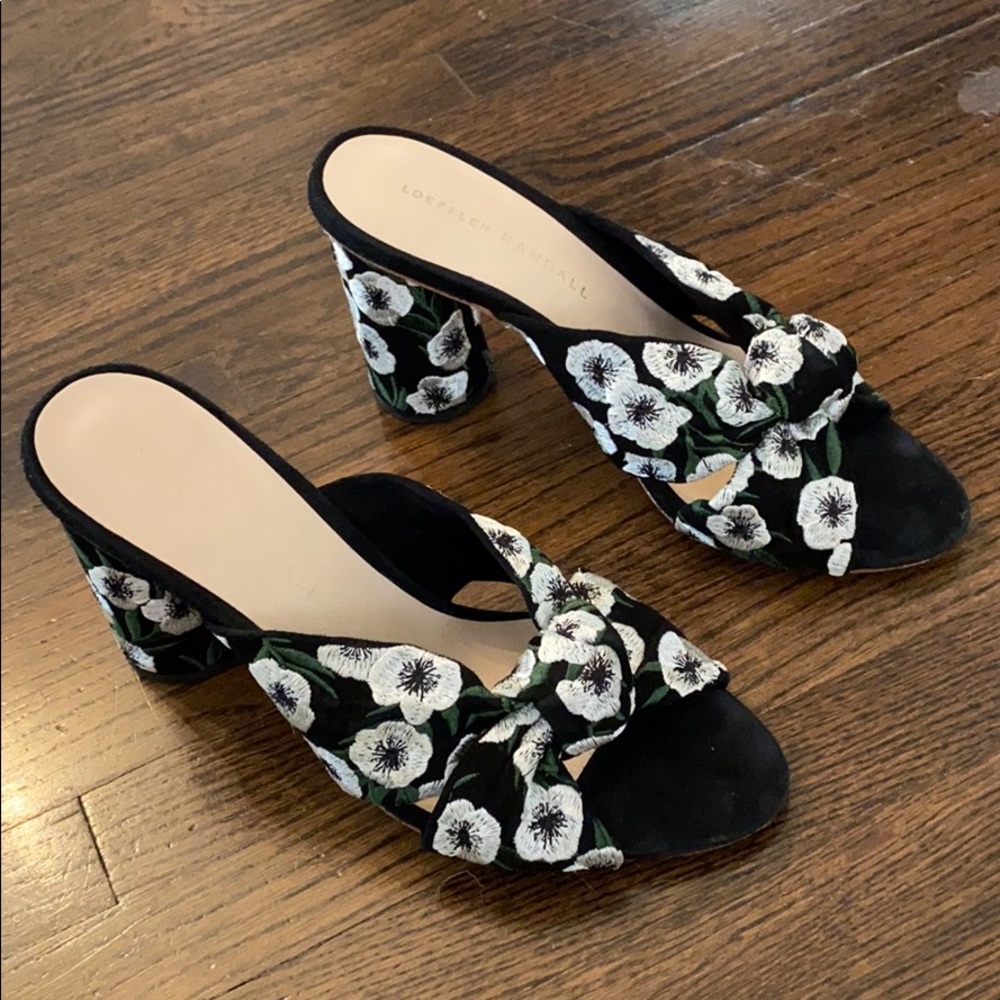 COPY - Loeffler Randall floral heels